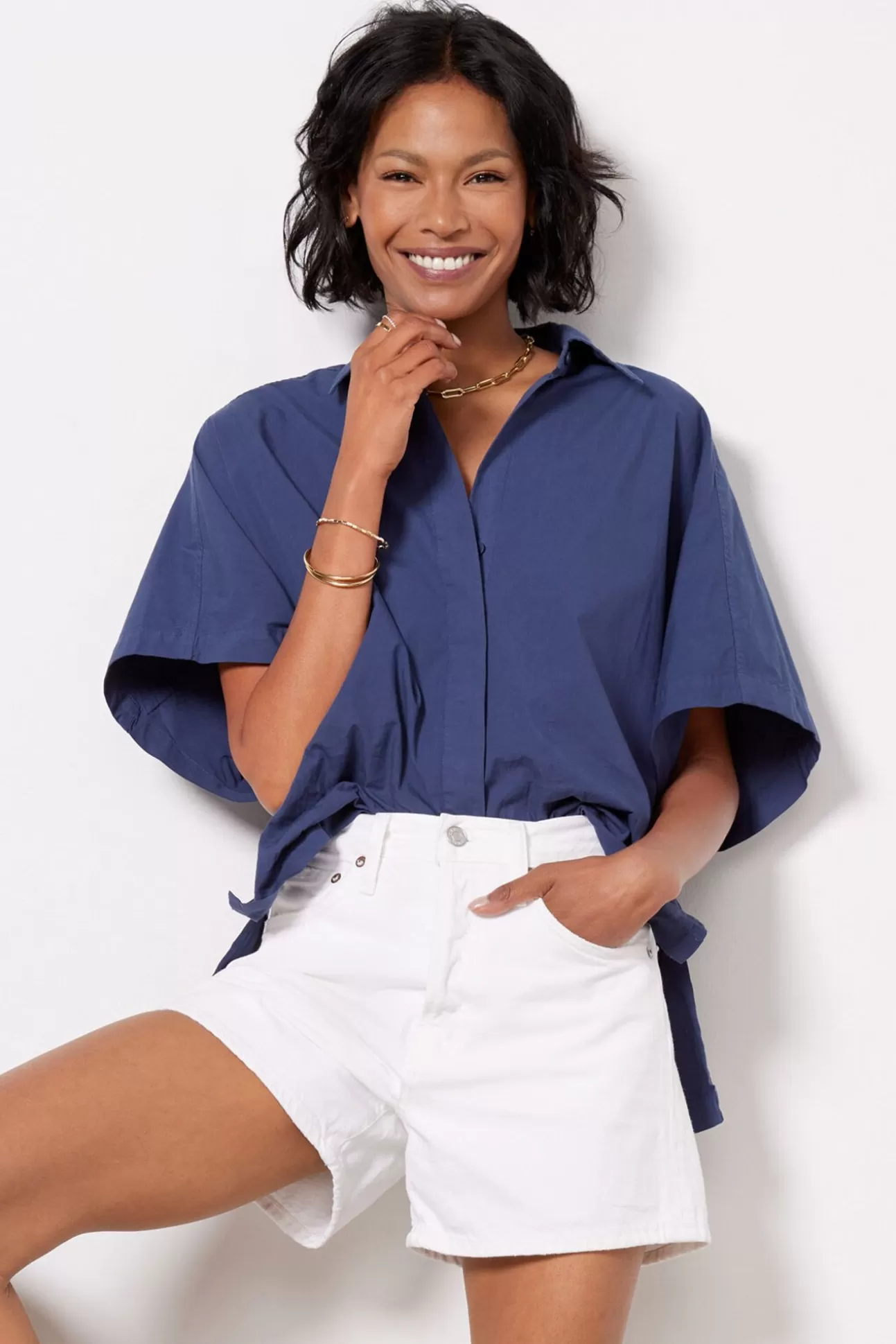 Poplin Oversized Shirt^MONROW Outlet