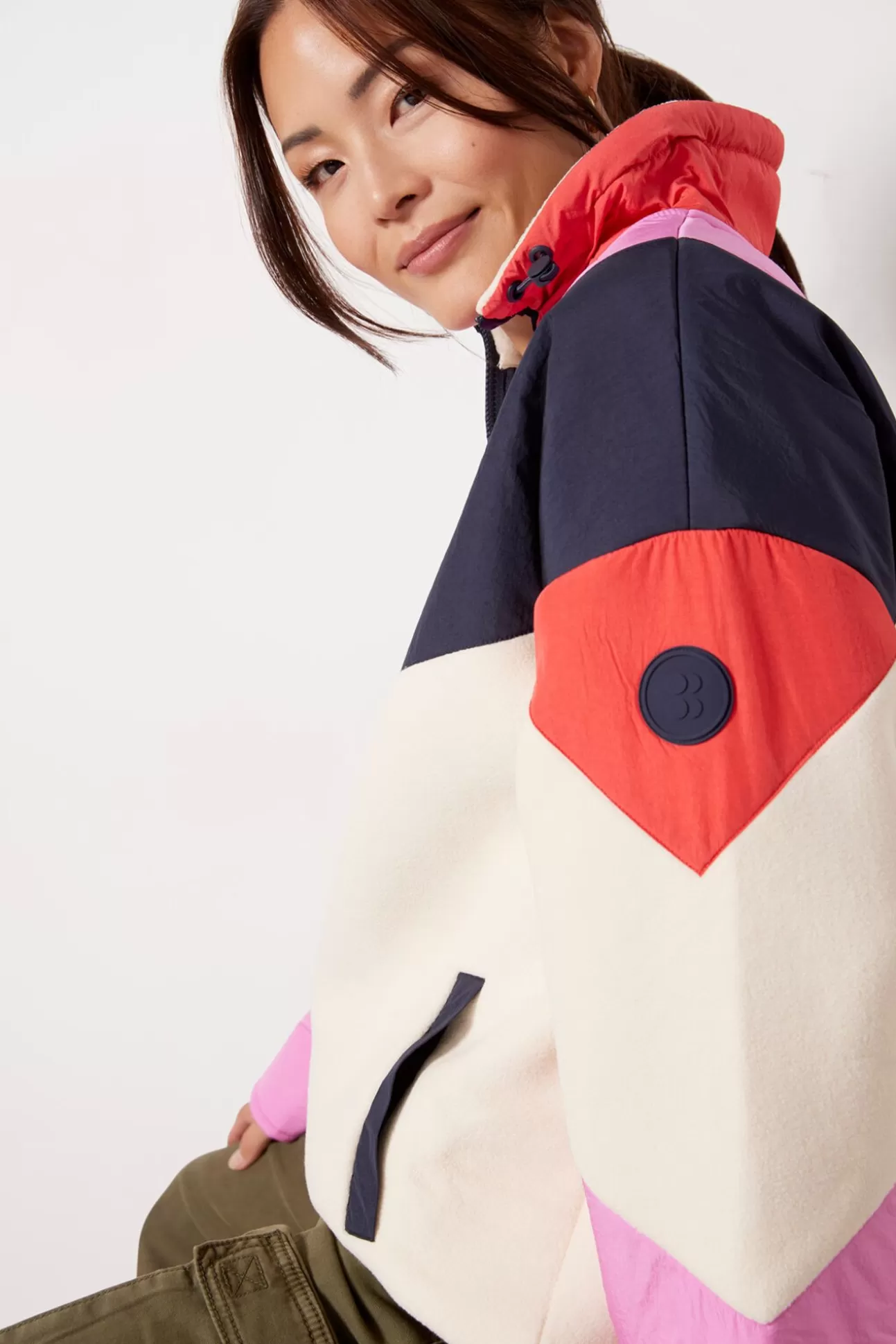 Retrograde Color Block Half Zip^SWEATY BETTY Clearance