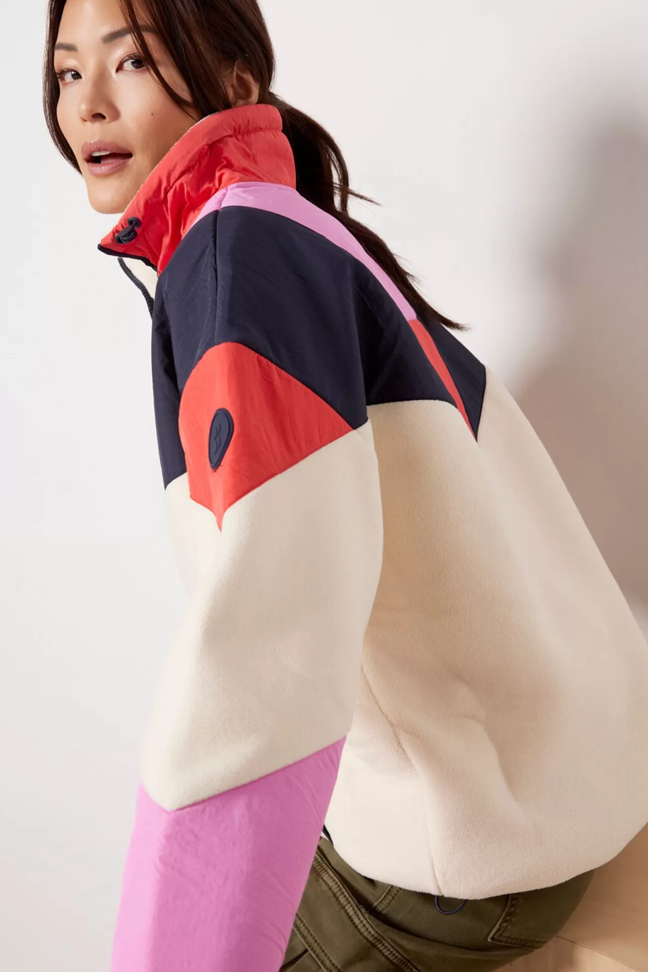 Retrograde Color Block Half Zip^SWEATY BETTY Clearance